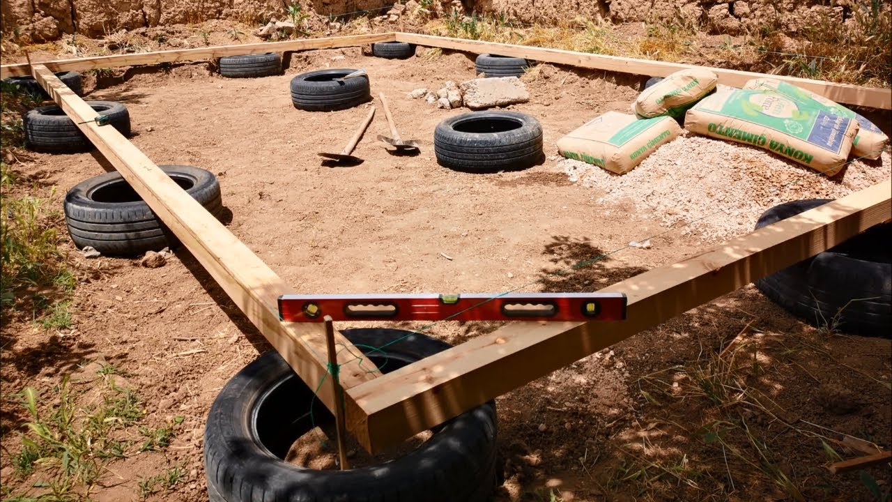 Building a wooden house for a workshop//Ahşap ev yapımı//Tiny house wood cabin (part1)