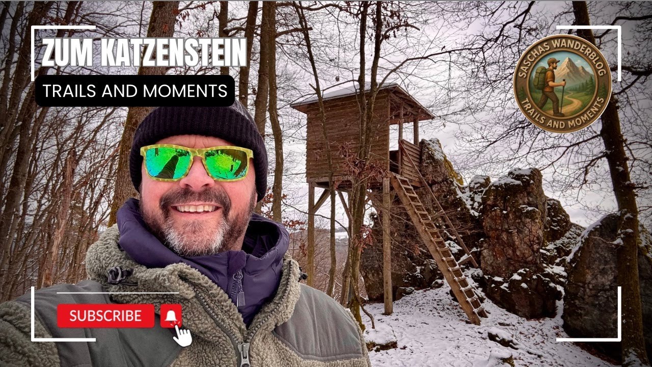 ❄️ Winterwanderung zum Katzenstein bei Winden 🥾🏔️