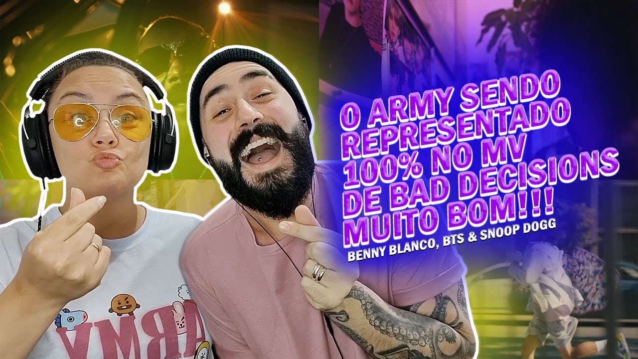 benny blanco, BTS & Snoop Dogg - Bad Decisions (Official Music Video) | Reagindo pela primeira vez