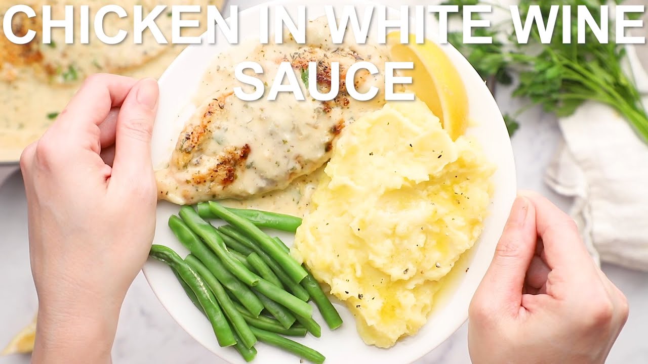 Chicken in White Wine Sauce