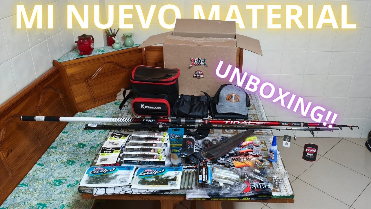📦🆕UNBOXING!! | ABRO el PAQUETE que ME ENVIÓ @SOBEKFISHING
