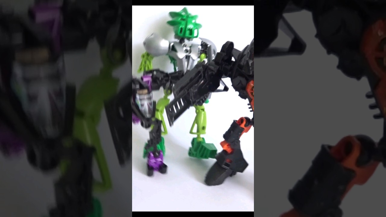 LEGO Slizer VS Bionicle VS Hero Factory
