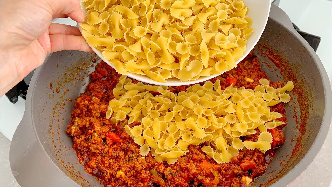 ✅MAKARNAYI HAŞLAMAK YOK 🍝AKŞAMA YEMEĞİN YOK MU  ✋İZLE VE BU YÖNTEMLE 10 DK DA YEMEĞİNİ HAZIRLA😍