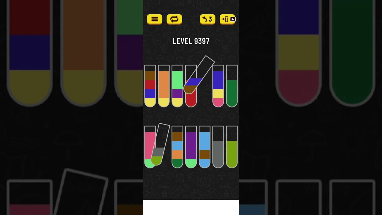 water sort puzzle level 9397