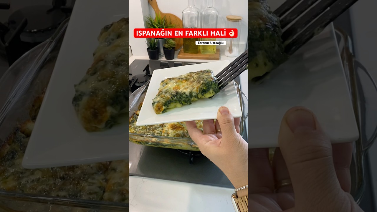 ISPANAK SEVMEYENE SEVDİREN TARİF!!