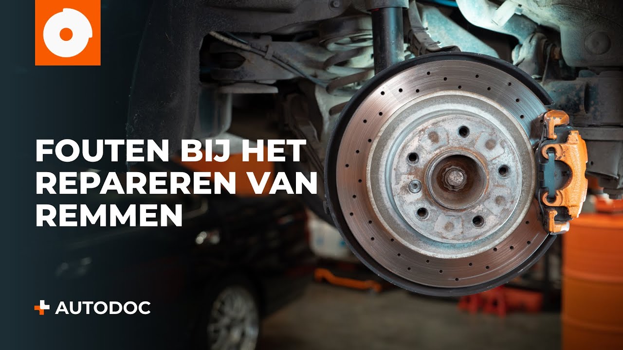 5 meest voorkomende fouten bij remreparatie | AUTODOC tips