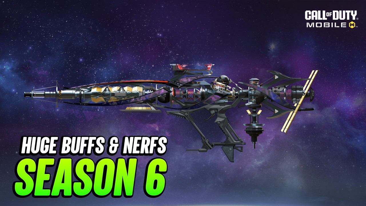 Season 6 Huge Buffs & Nerfs in CODM - Weapon Balance Changes Patch Notes COD Mobile