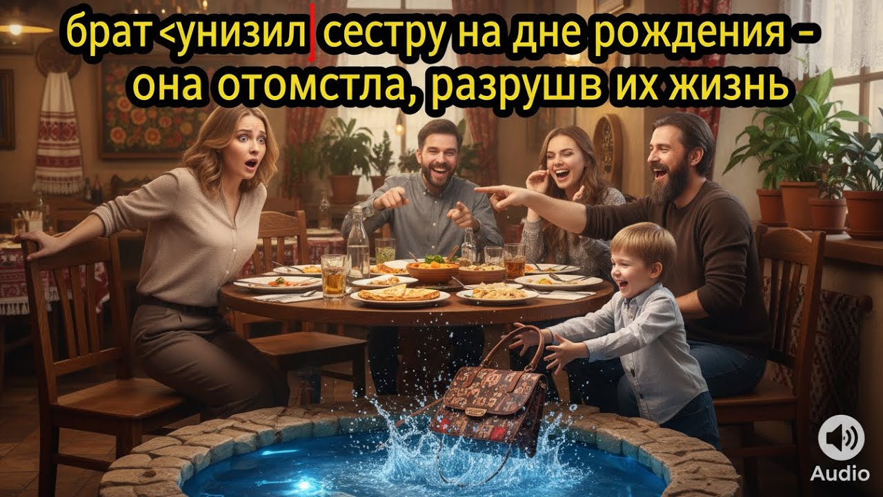 Брат унизил сестру на дне рождения – месть разрушила семью.