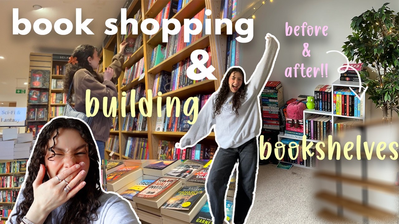 Покупка книг и сборка книжных полок?! 📚