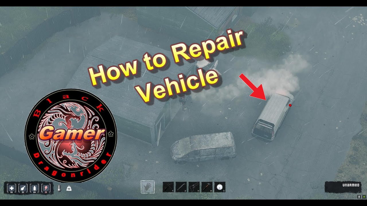 HumanitZ  How to Repair Vehicles