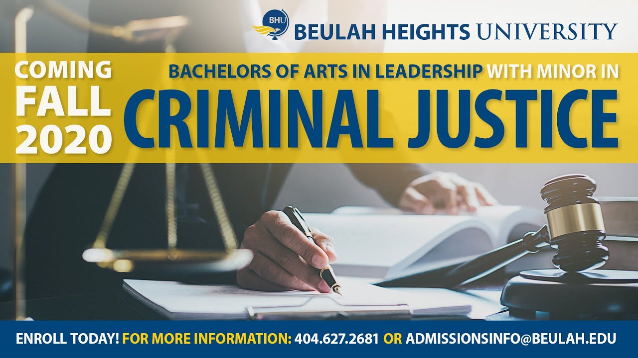 Introducing our Minor in Criminal Justice