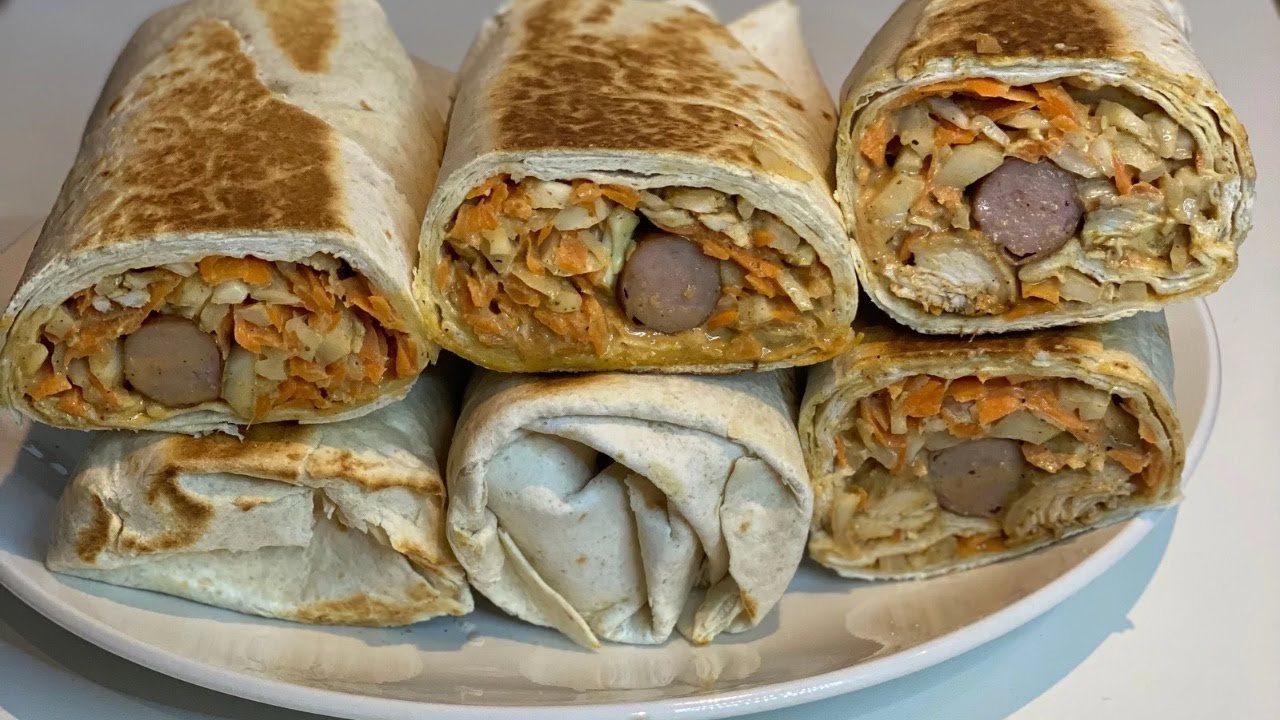 Рецепт куриной шаурмы в нигерийском стиле