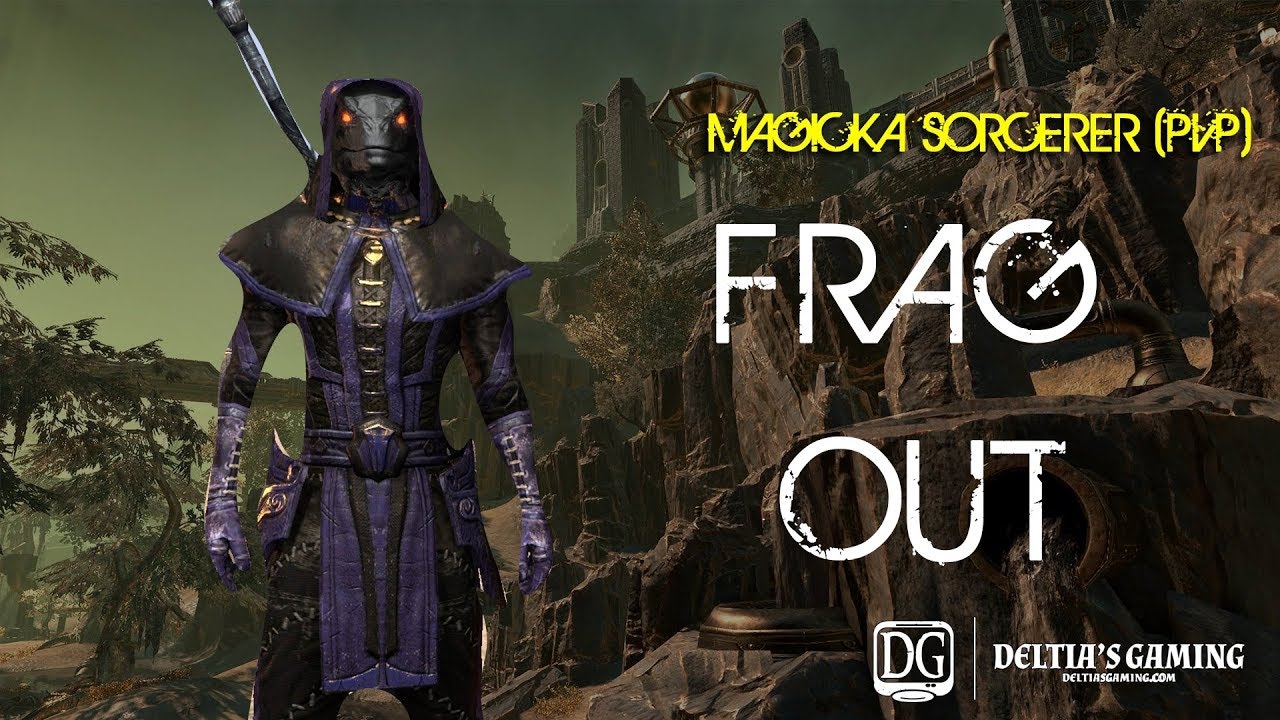 ESO Magic Sorcerer PvP Build Frag Out for Clockwork City DLC