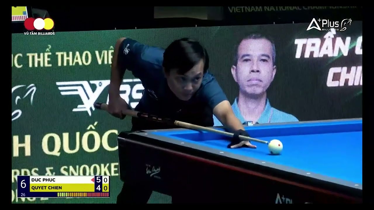 Highlights Billiards | Trần Quyết Chiến - Trần Đức Phúc, Bida 3 Băng Vô Địch Quốc Gia