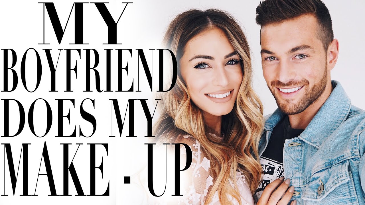 MY BOYFRIEND DOES MY MAKE UP | Lydia Elise Millen