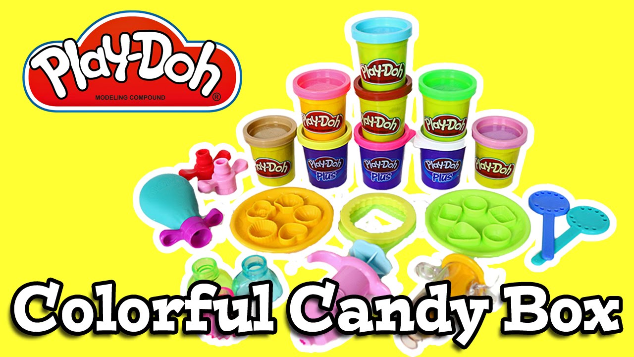Play Doh Sweet Shoppe Colorful Candy Box