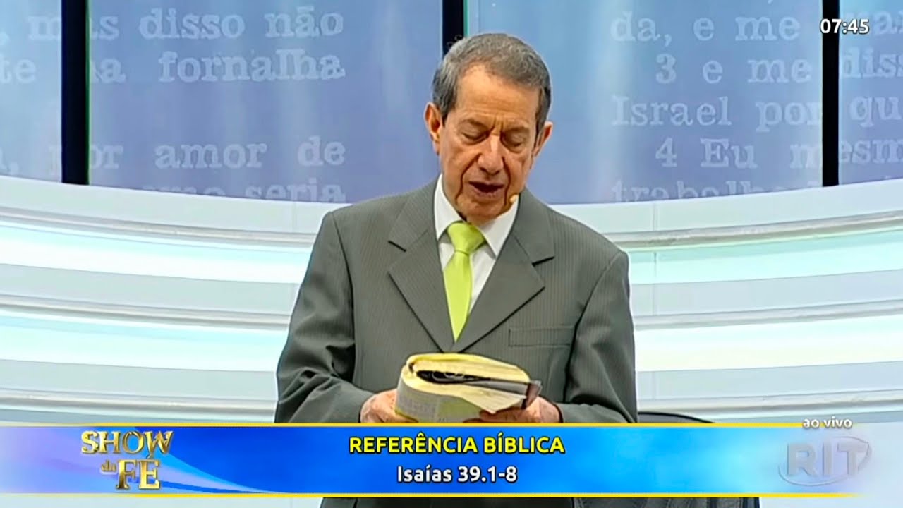 Isaías 39:1-8 | A DECISÃO DE EZEQUIAS E SUAS CONSEQUÊNCIAS | Missionário RR Soares