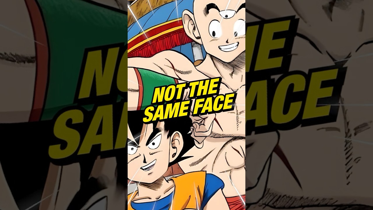 Dragon Ball Characters DON'T Have the Same Face  #dragonballz #dragonball #goku