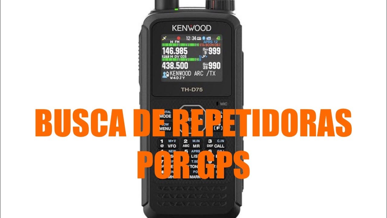 Tutorial repetidoras TH-D75 #dstar