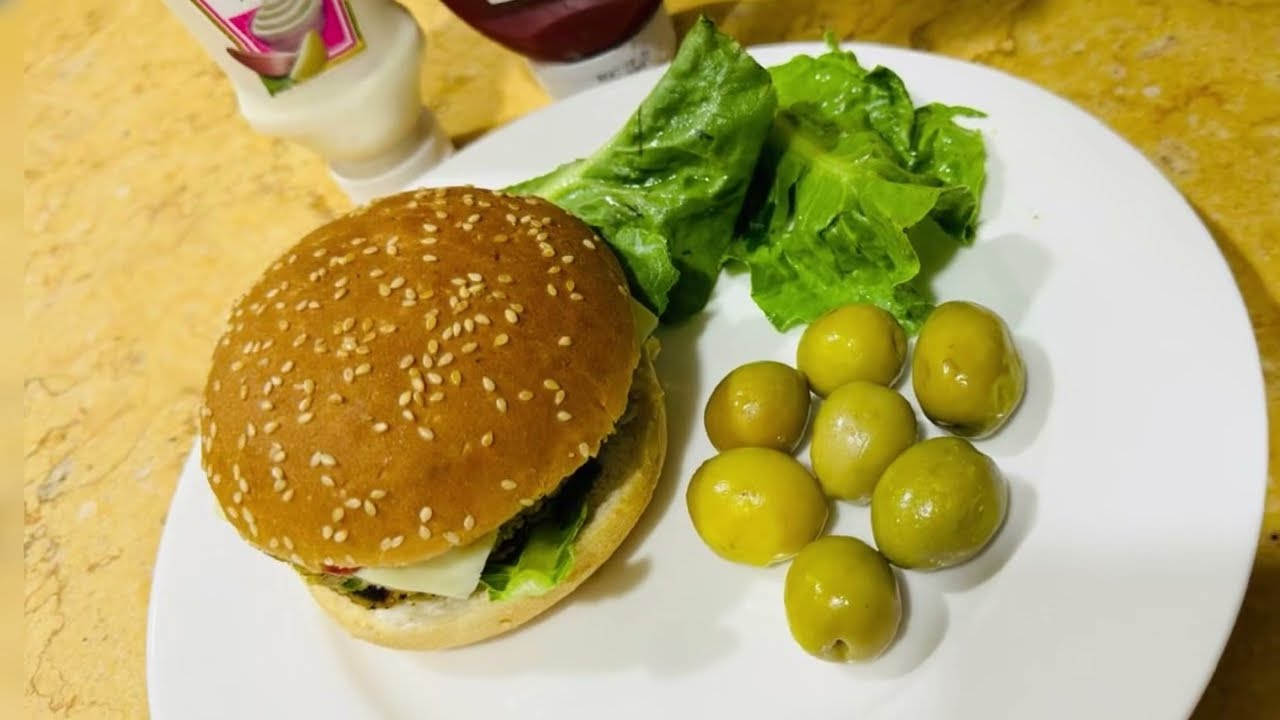 Beef burger patties |Veggies packed Healthy homemade beef patties for kids 