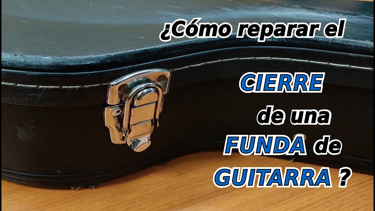 #027 Como reparar el cierre en funda de Guitarra