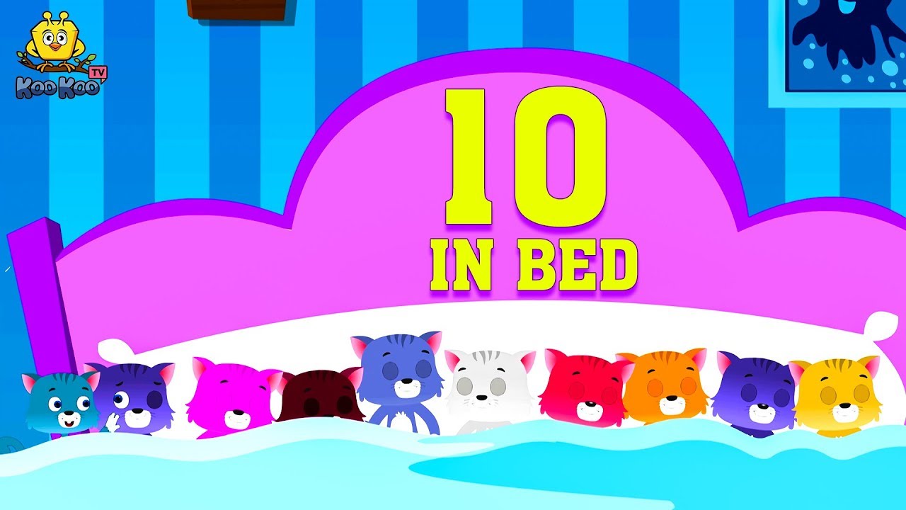 Ten In The Bed | Nursery Rhymes | Kindergarten Song | Children Rhymes | Baby Songs | Koo Koo TV