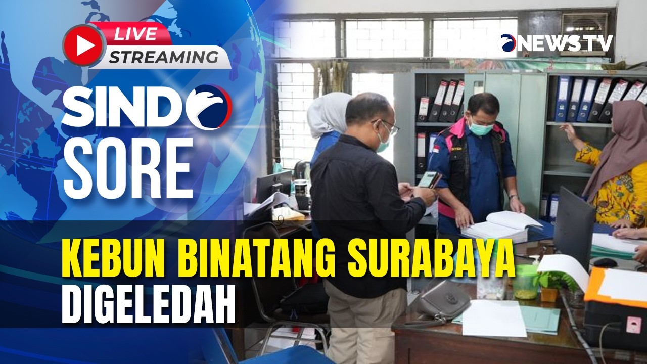🔴 LIVE Kebun Binatang Surabaya Digeledah | SINDO SORE | 08/02