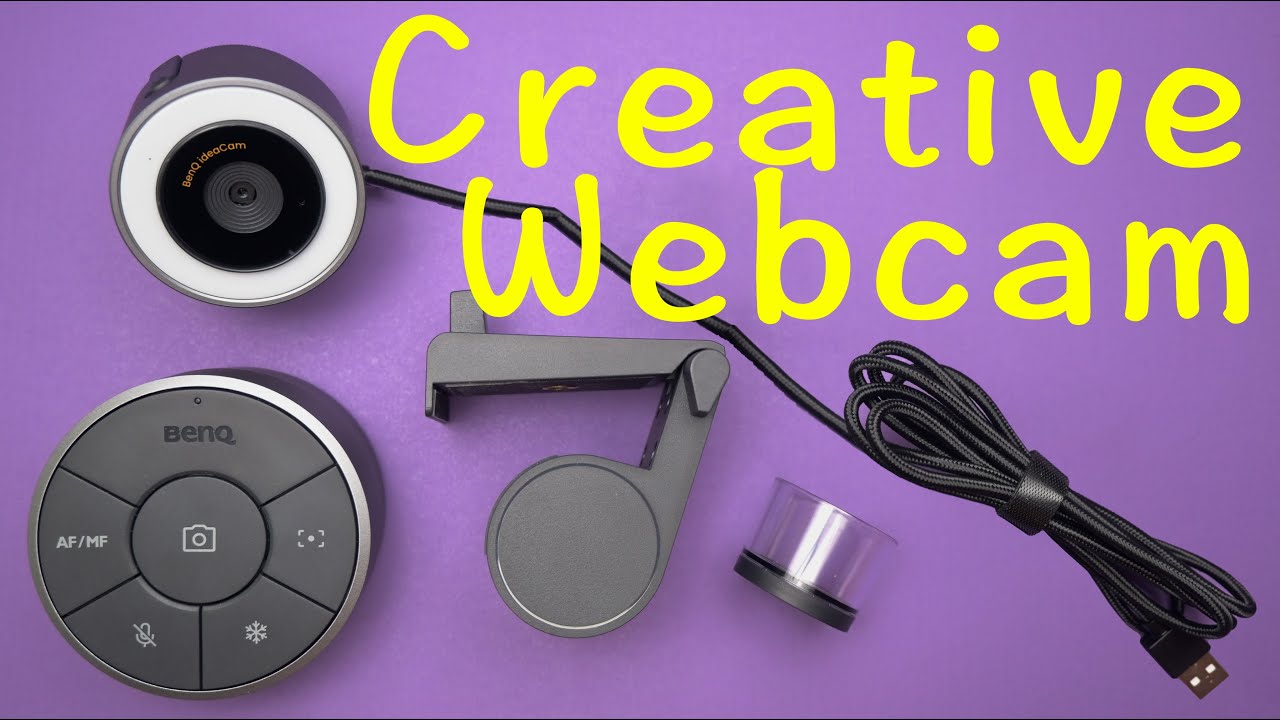 A Better Mac Webcam? (BenQ IdeaCam S1 Pro Review)