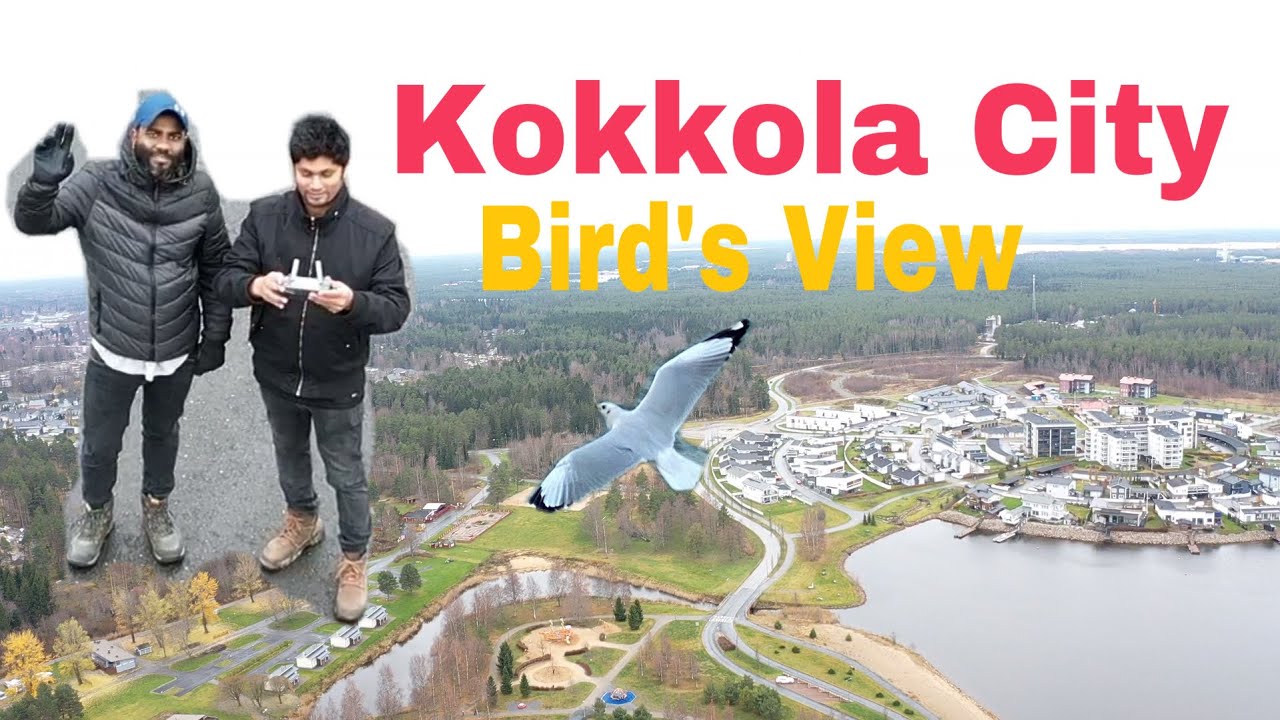 Kokkola Finland, Bird's View #shorts