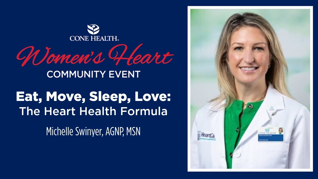 The Heart Health Formula with Michelle Swinyer, AGNP | Women's Heart Community Event 2026