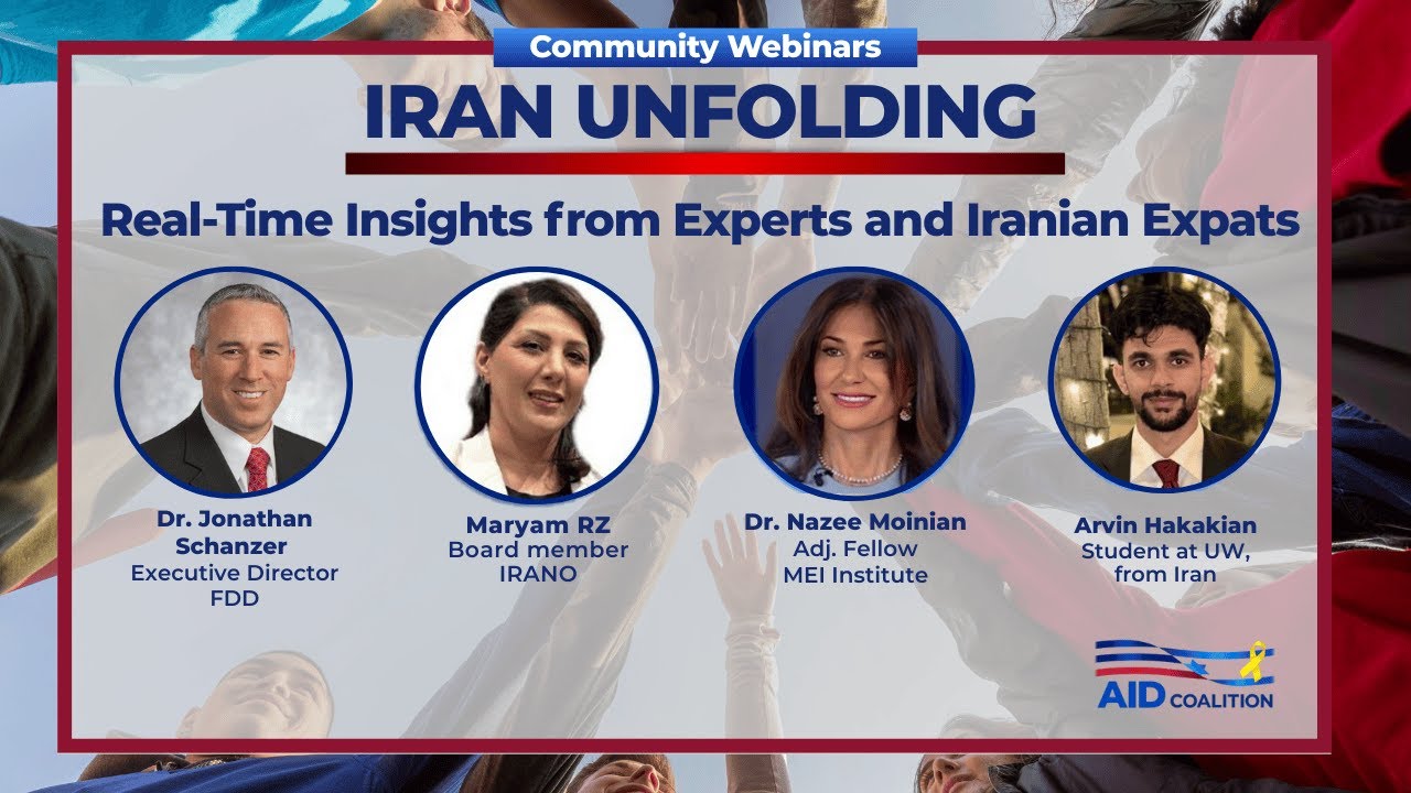 Iran Unfolding: Real-Time Insights from Experts and Iranian Expats