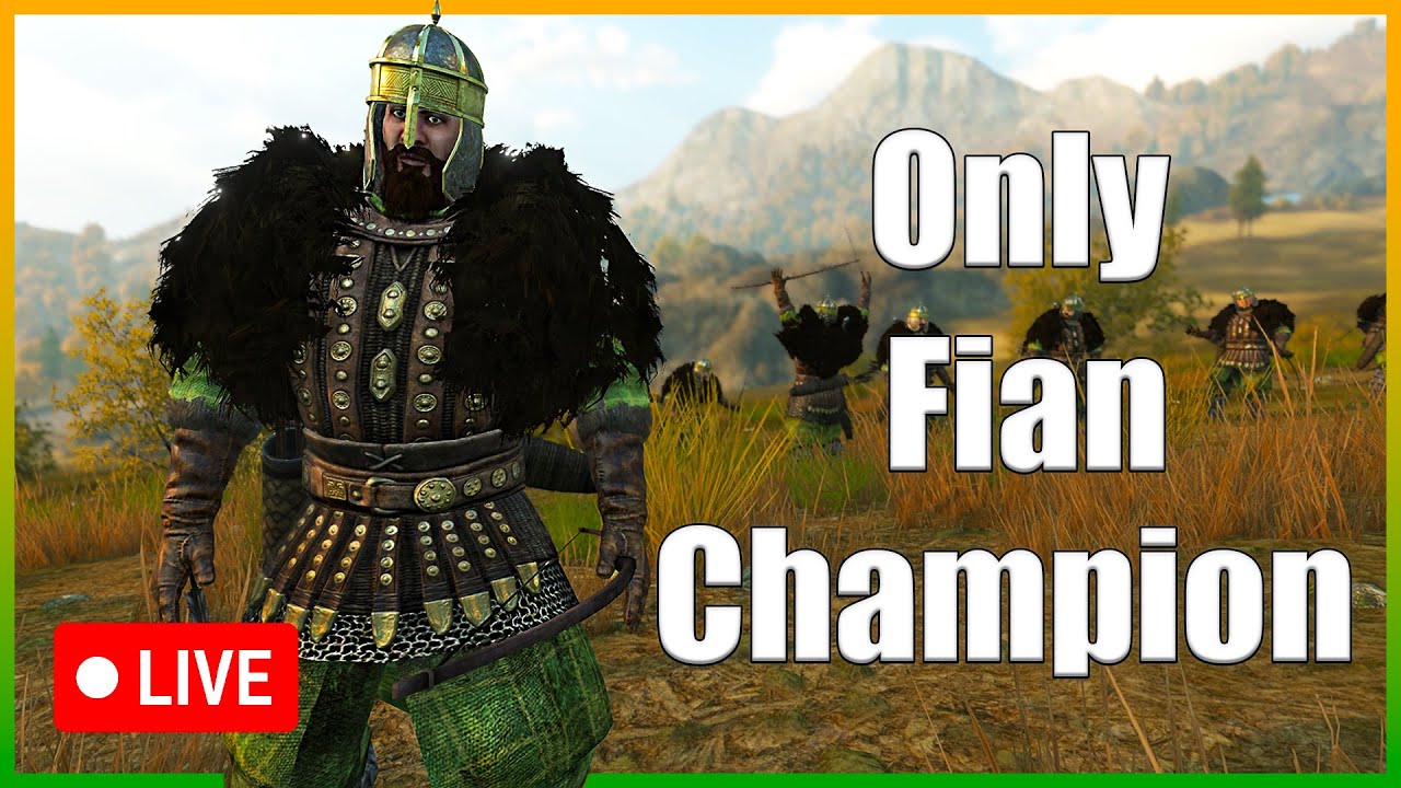 ONLY Battanian FIAN CHAMPION - Mount And Blade Bannerlord || HINDI Live-1