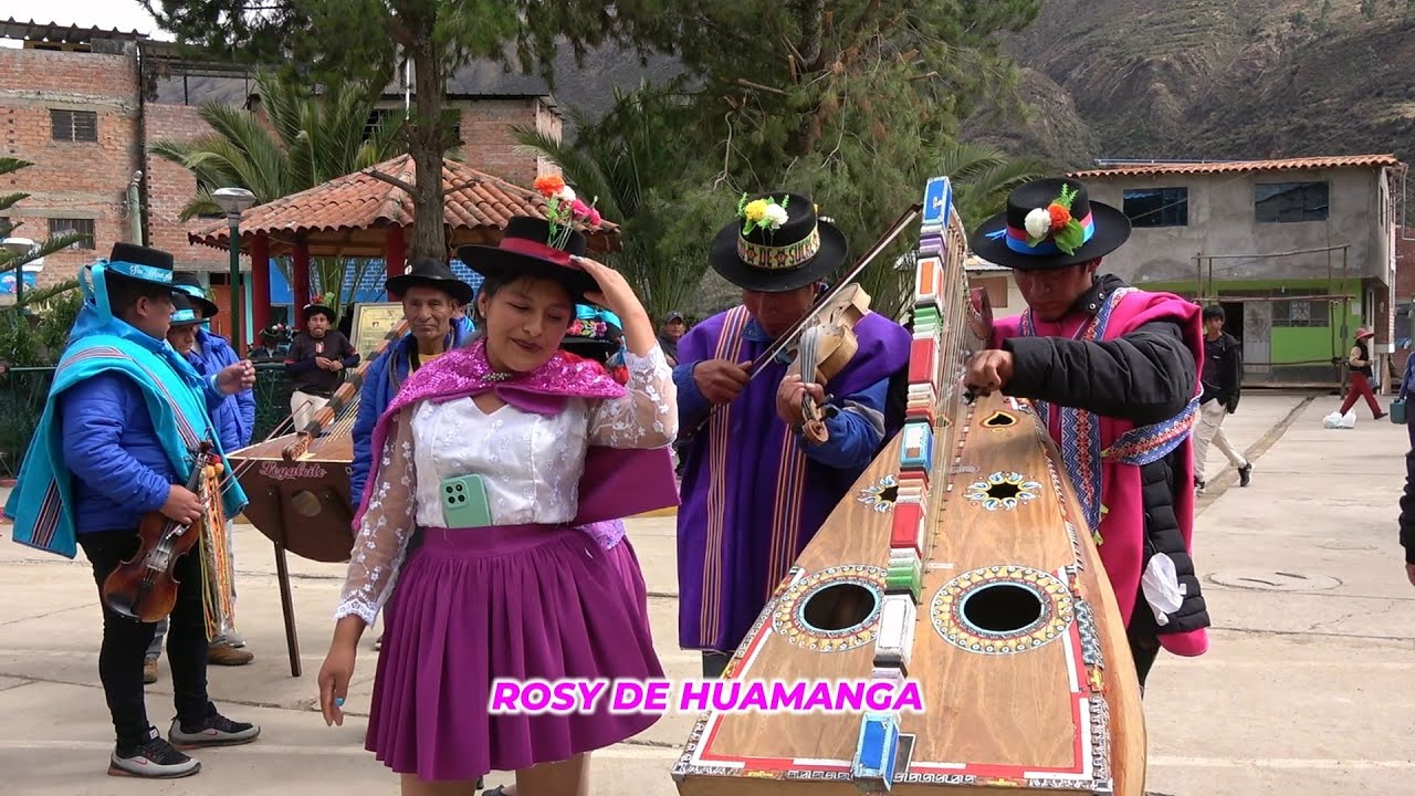 💥 Jarana con arpa y violín 🎻 💞 ROSY DE HUAMANGA ♥️