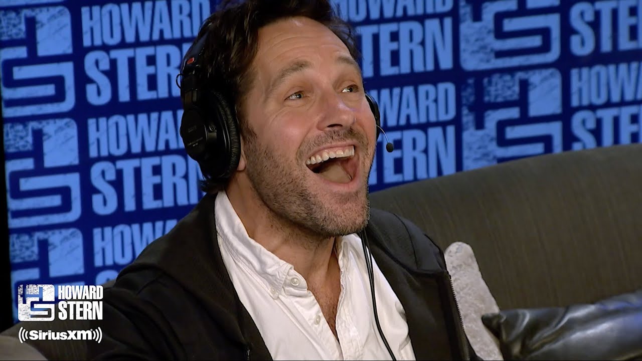 Paul Rudd Sings Karaoke With Howard Stern
