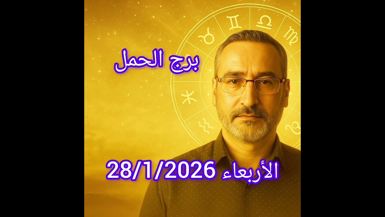 برج الحمل اليوم الأربعاء 28/1/2026 | توقعات فلكية قوية وتأثيرات كوكب عطارد والزهرة على الحب والمال