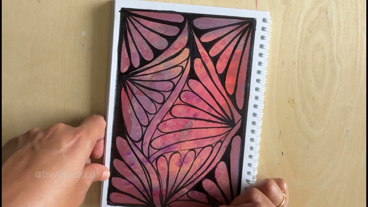 🎨 Easy Zentangle Art | Relaxing Abstract Patterns 🌀