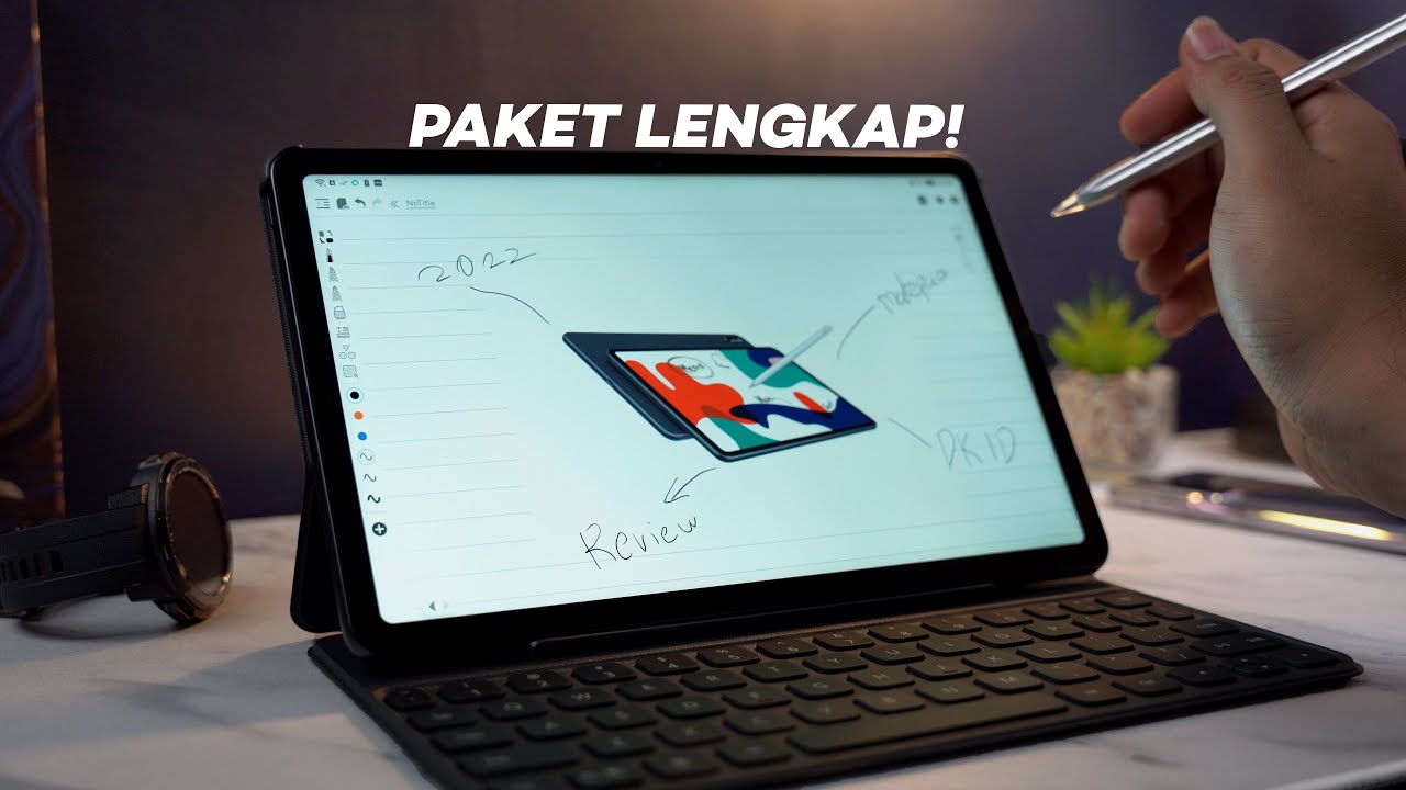Tablet Rasa Laptop❗❗ 4 Jutaan Udah Dapet Keyboard + Stylus | Huawei MatePad 2022 Review