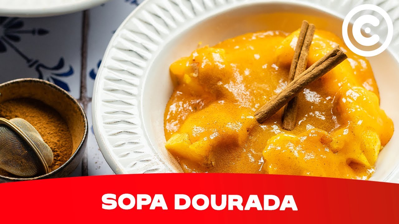 O segredo para uma cremosa Sopa Dourada