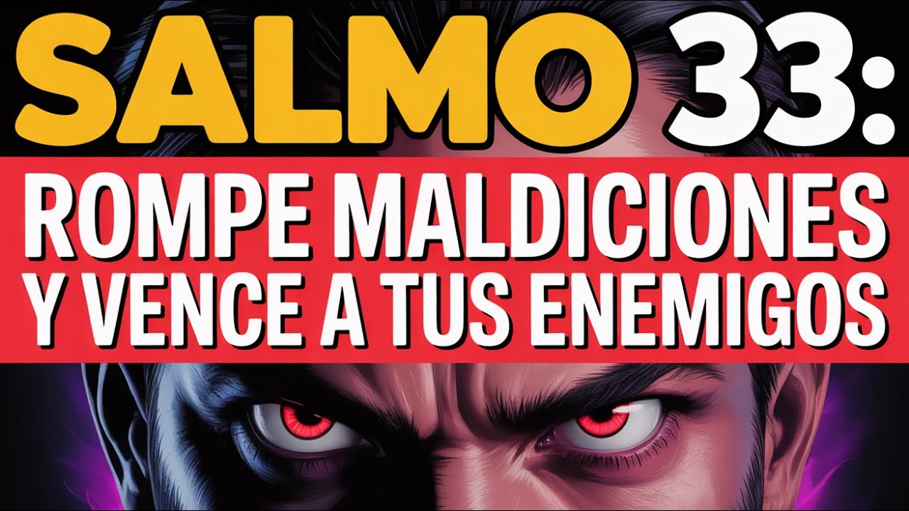 REVELA EL PODER TRANSFORMADOR DEL SALMO 33: EXPULSA ENEMIGOS Y MALDICIONES EN ORACIÓN SAGRADA