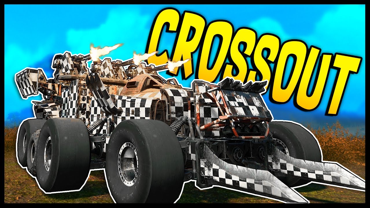 Crossout - TRIPLE SPECTRE HEAVY MG BUILD! - Crossout Gameplay