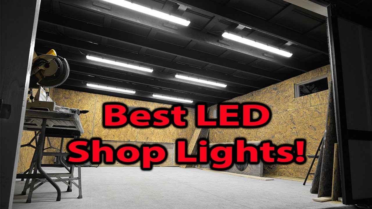 Best Shop Lights! Hyperlite LED, Building a Home Shop on a Budget