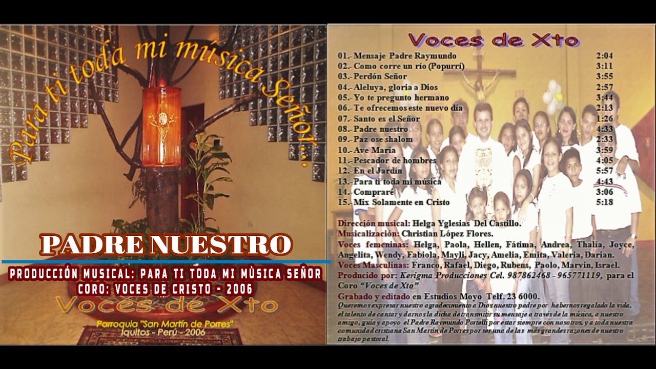 PADRE NUESTRO - VOCES DE CRISTO