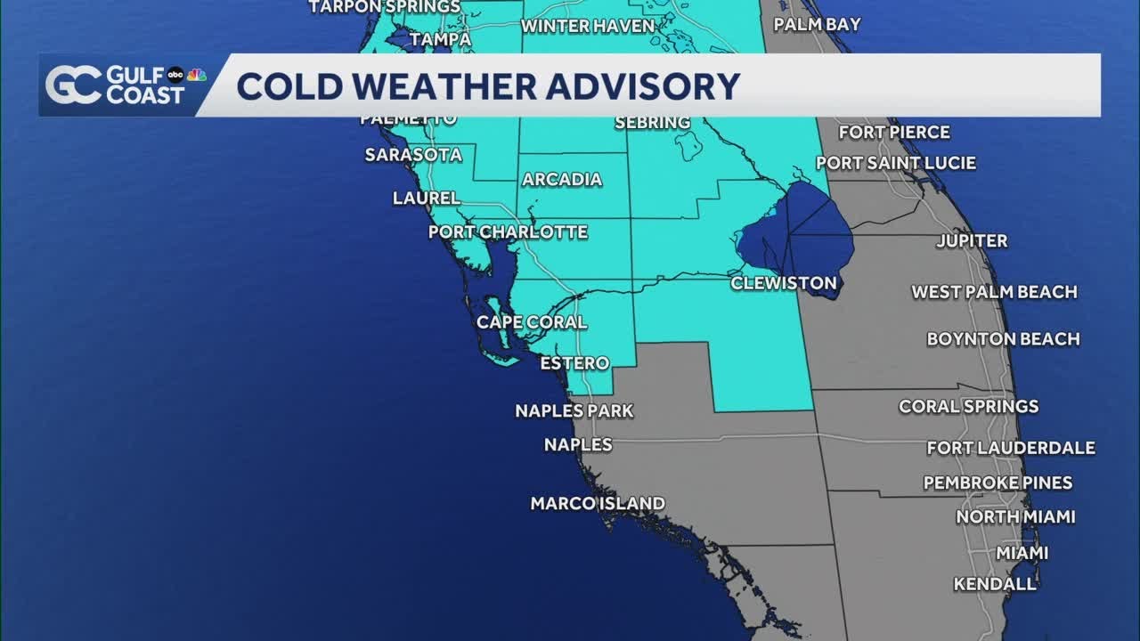 Cold plunge on the way Monday night into Tuesday morning