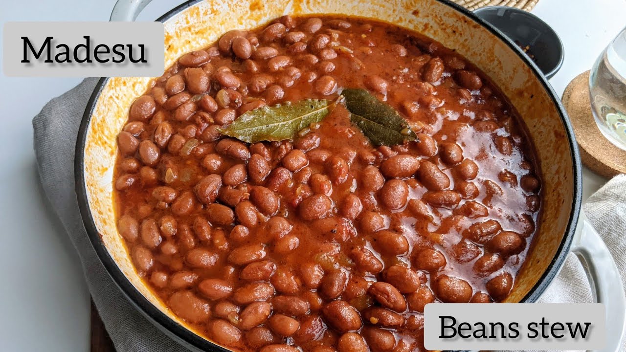 MADESU RECETTE CONGOLAISE || BEANS STEW RECIPE
