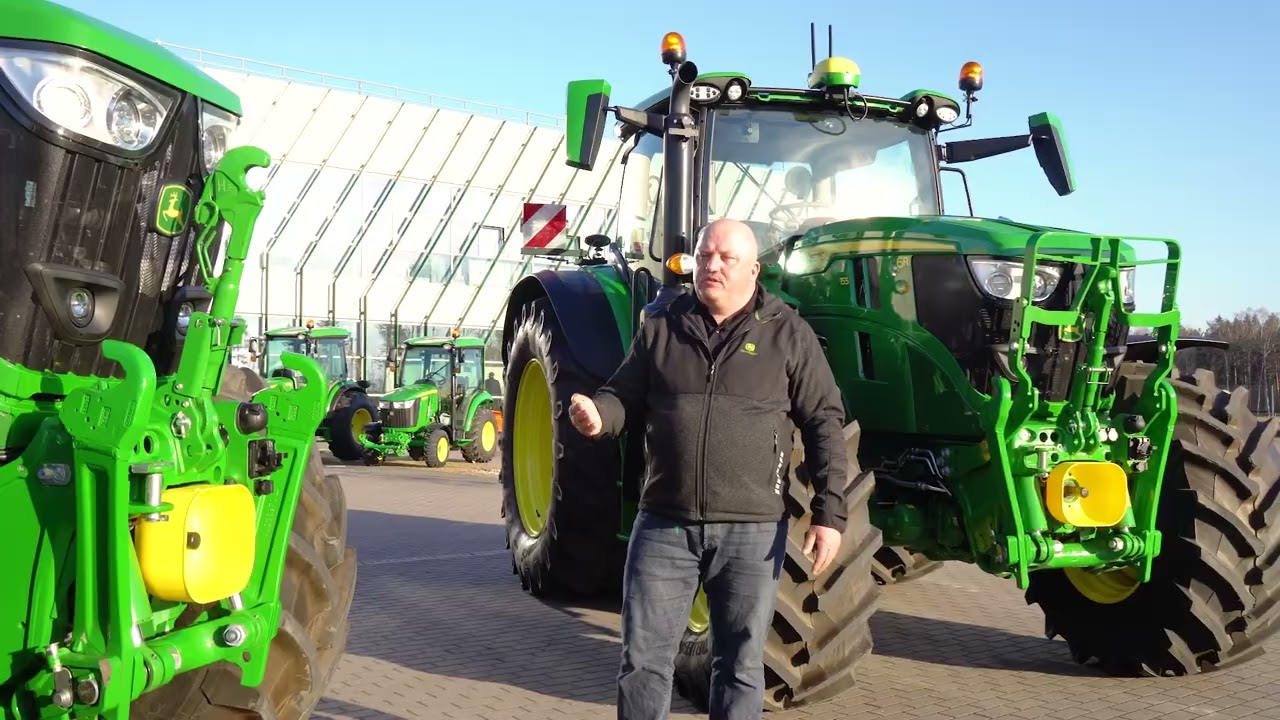 Jaunie John Deere 6R traktori Latvijā