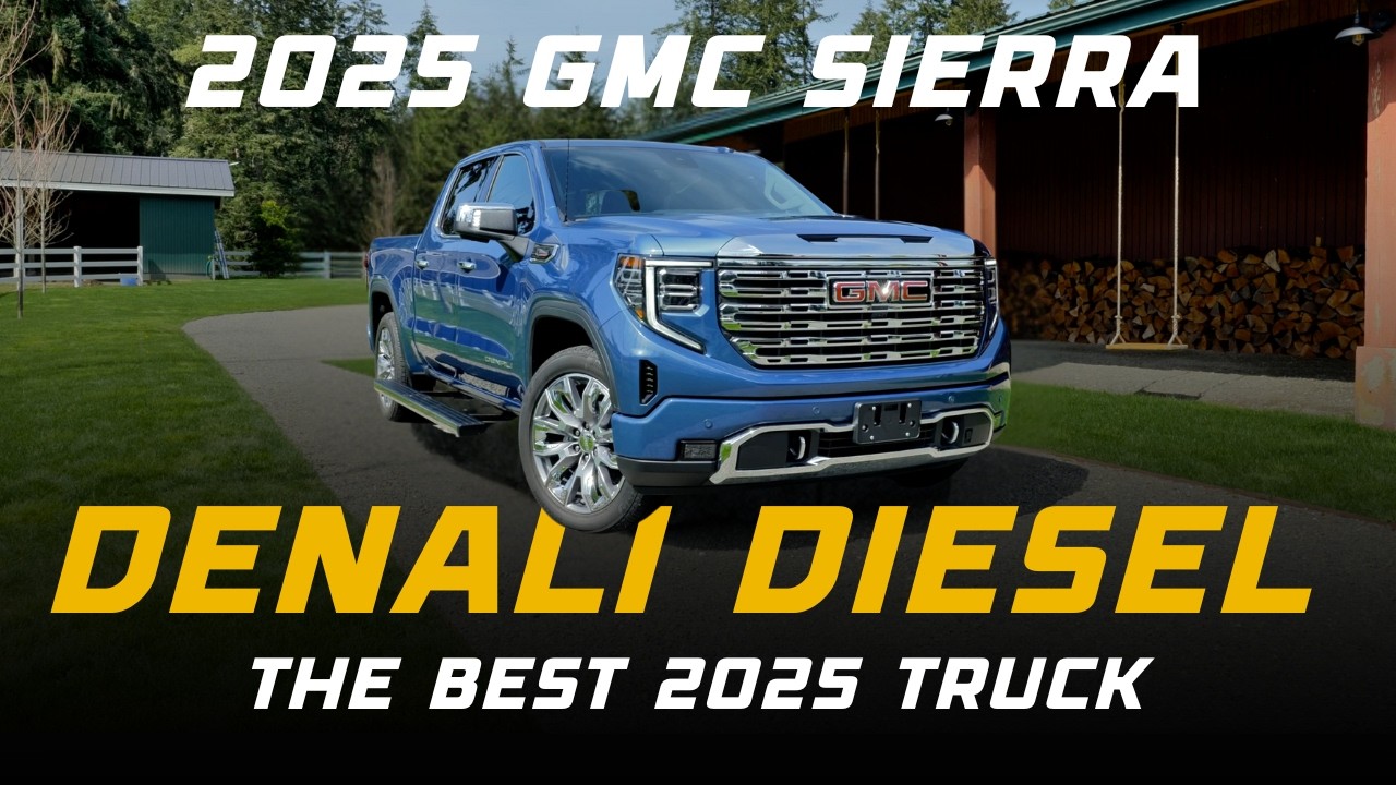The MOST Versatile Truck  | 2025 GMC Sierra Denali | 3.0 Duramax Diesel