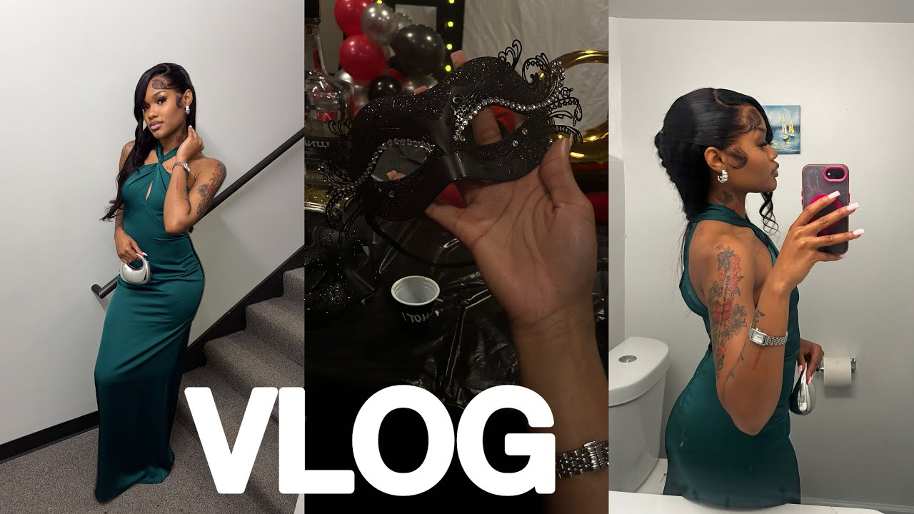 COME WITH ME TO A MASQUERADE PARTY, NEW VIBES + FINALLY BABY FREE GETTING MOMMY TIME