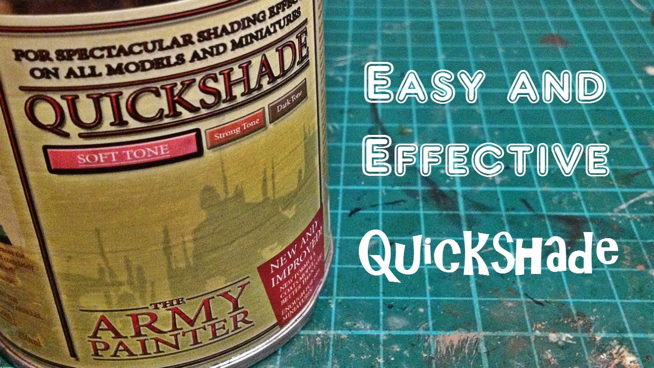 How to Use Army Painter Quickshade