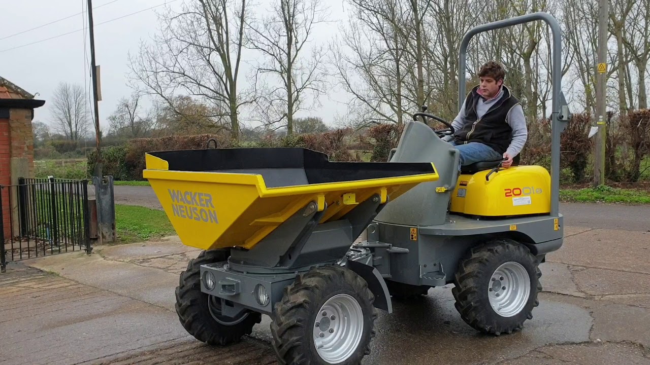 Wacker Neuson 2 Ton Swivel Tip Dumper