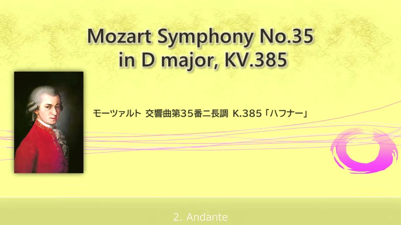 モーツァルト 交響曲第35番ニ長調 K.385「ハフナー」Mozart: Symphony No.35 in D major, KV.385  (ソフトウェアシンセサイザーによる演奏 by 石ころ)